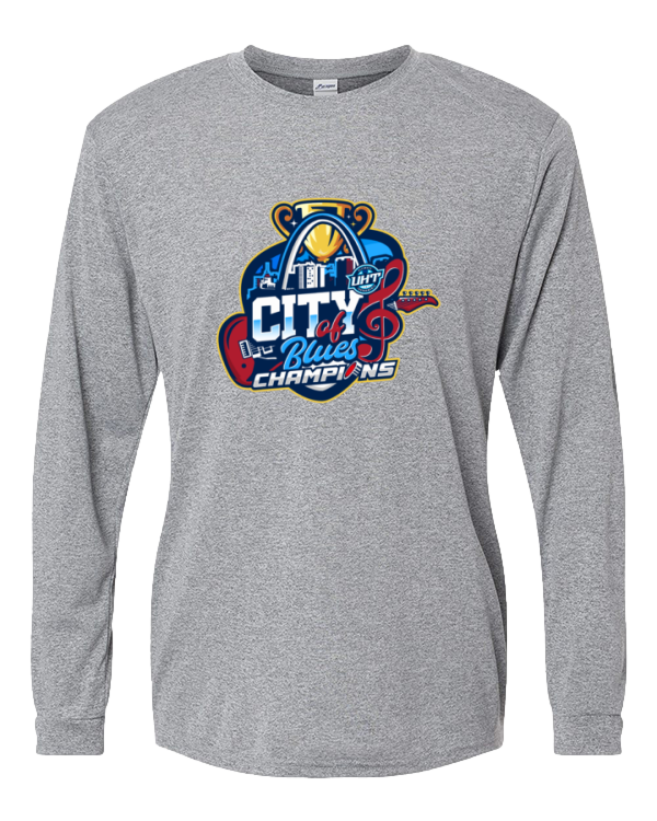 City of Blues Champ DriFit Long Sleeve Shirt
