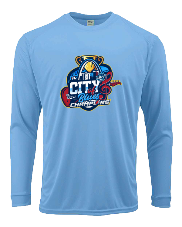 City of Blues Champ DriFit Long Sleeve Shirt