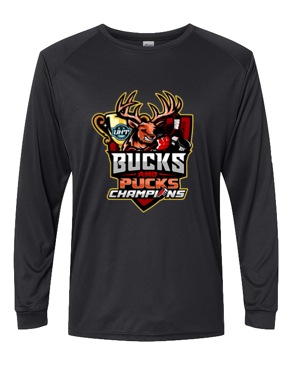 Bucks and Pucks Champ DriFit Long Sleeve Shirt