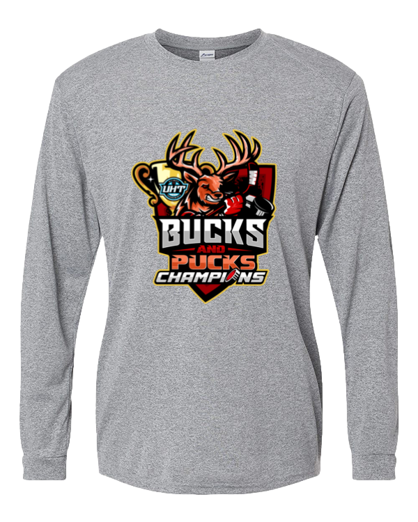 Bucks and Pucks Champ DriFit Long Sleeve Shirt