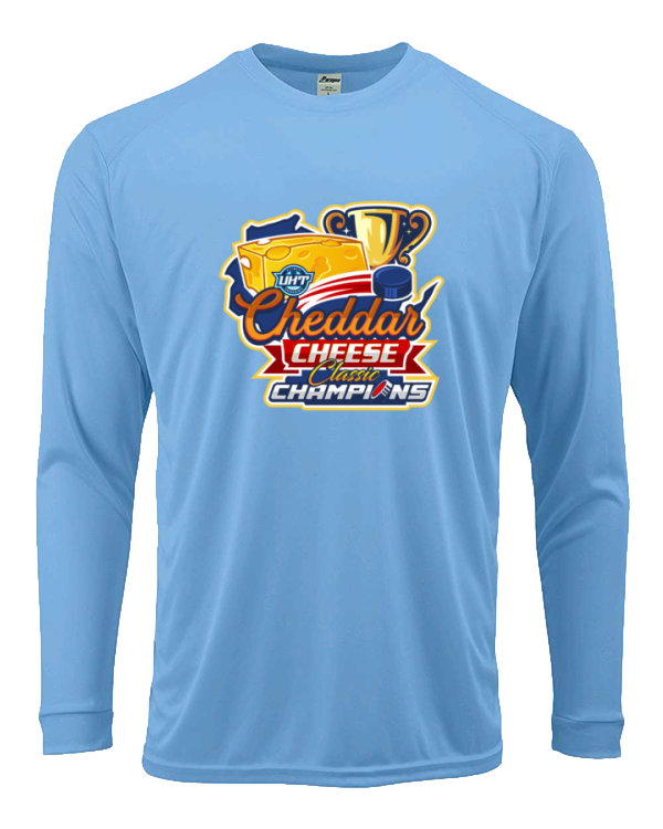 Cheddar Cheese Classic Champ DriFit Long Sleeve Shirt