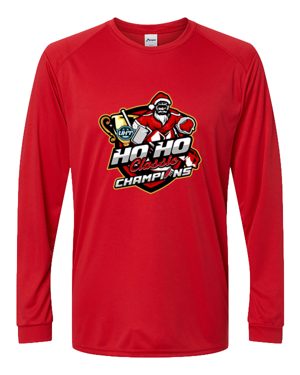 Ho Ho Champ DriFit Long Sleeve Shirt