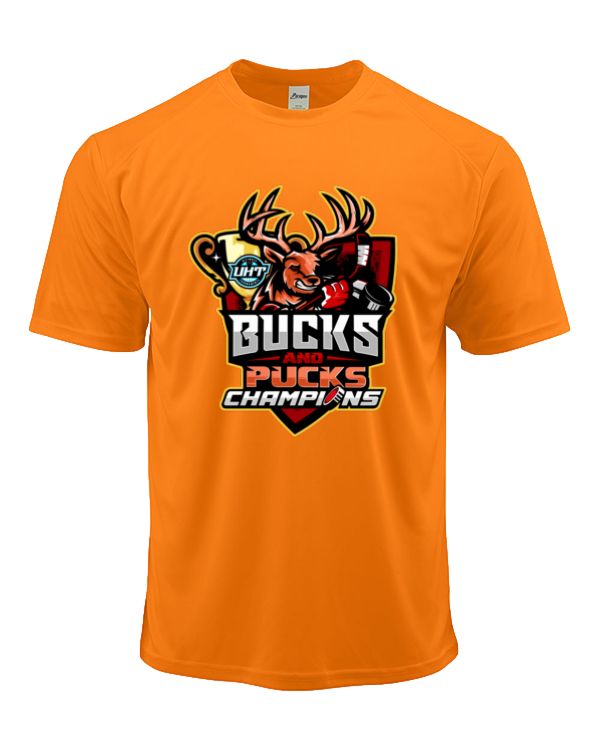 Bucks and Pucks Champ DriFit T-Shirt