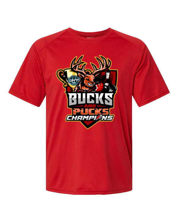 Bucks and Pucks Champ DriFit T-Shirt