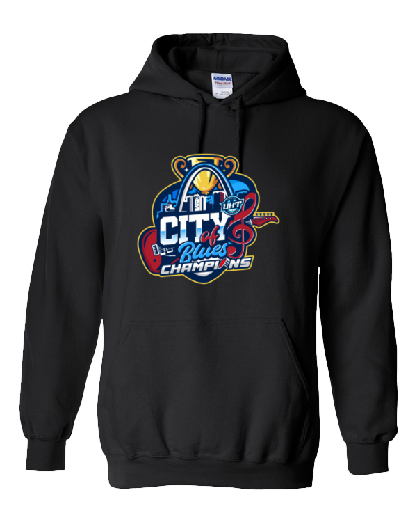 City of Blues Champ Cotton hoodie