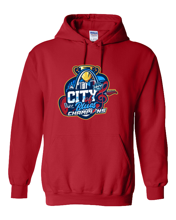 City of Blues Champ Cotton hoodie