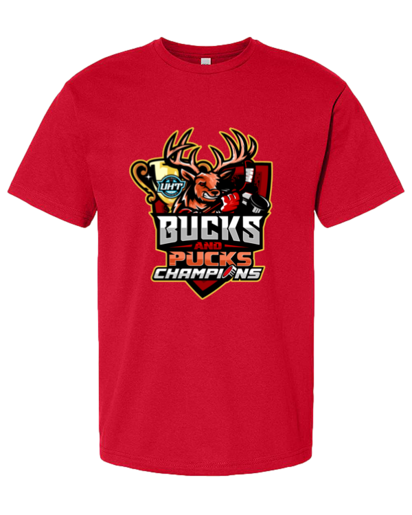 Bucks and Pucks Champ Cotton T-Shirt